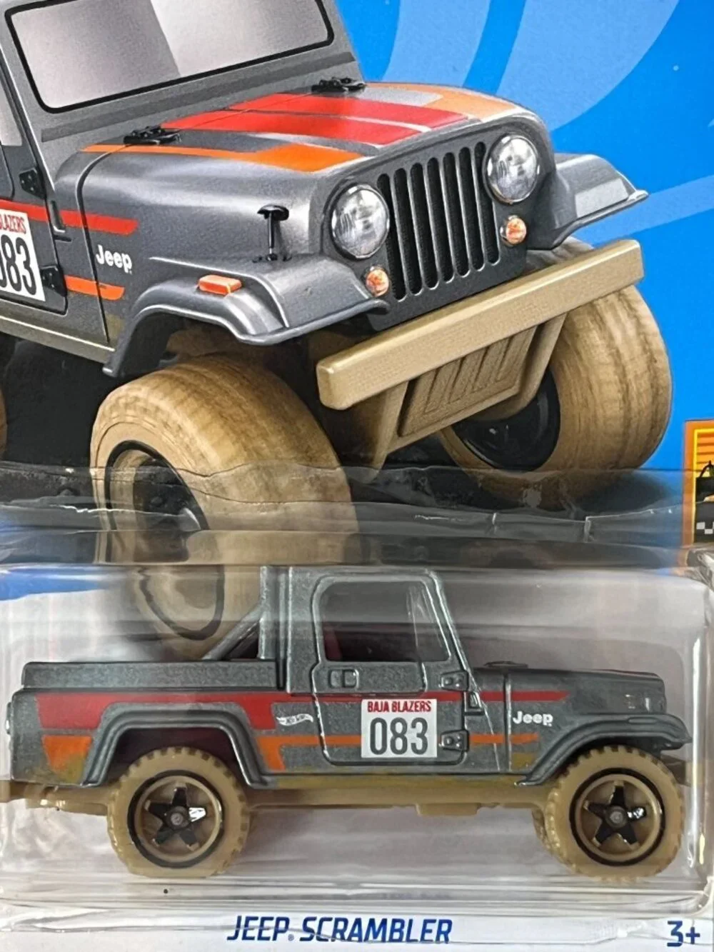 Hot Wheels Jeep Scrambler Baja Blazers 233/250 Off Road Diecast